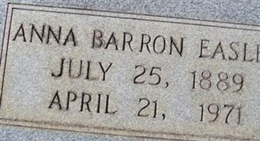 Anna Barron Easley Anna Barron Easley