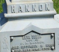 Anna Belle Barr Hannon