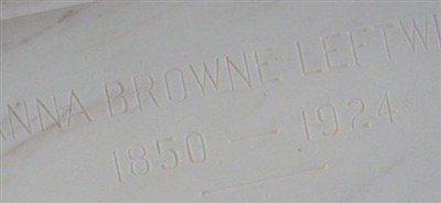 Anna Browne Leftwich Anna Browne Leftwich