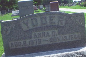 Anna D. Yoder Anna D. Yoder
