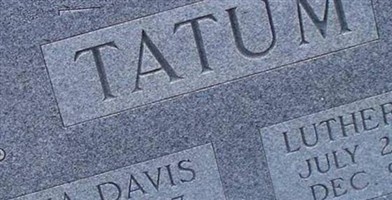 Anna Davis Tatum