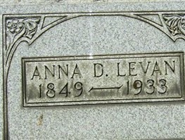 Anna Deisher Barto Levan