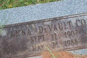 Anna DeVault Cole Anna DeVault Cole