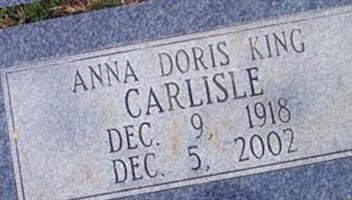 Anna Doris King Carlisle