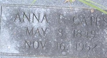 Anna E. Cates Anna E. Cates