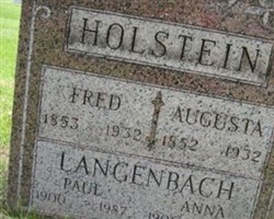 Anna E. Lindstrom Langenbach Anna E. Lindstrom Langenbach