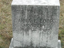 Anna E Loop McCrary