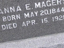 Anna Eliza Blessing Magers Anna Eliza Blessing Magers
