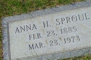 Anna H. Sproul Anna H. Sproul