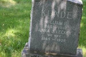 Anna J Lackey Kunde