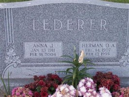 Anna J Lederer Anna J Lederer