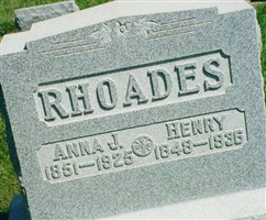 Anna Jane Oyler Rhoades
