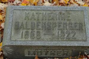 Anna Katherine Shaffer Baldensperger