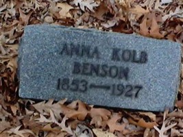 Anna Kolb Benson Anna Kolb Benson
