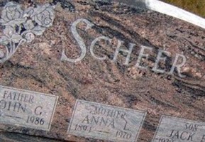 Anna L Scheer Anna L Scheer