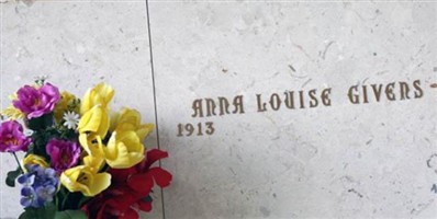 Anna Louise Givens Amerise Anna Louise Givens Amerise