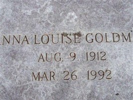 Anna Louise Goldman
