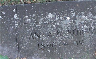 Anna M Forman Anna M Forman