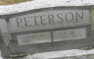 Anna M Peterson