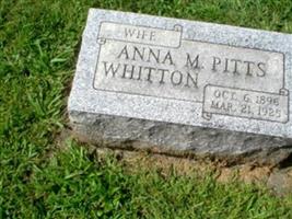 Anna M. Pitts Whitton