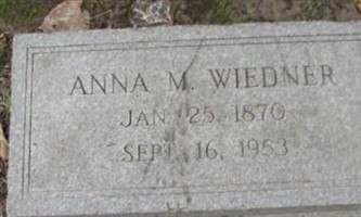 Anna M Renz Wiedner Anna M Renz Wiedner