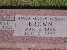 Anna Mae McDonald Brown