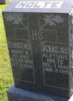 Anna Maria "Mary Ann" Bertke Nolte Anna Maria "Mary Ann" Bertke Nolte