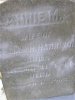 Anna Maria Curts Harrison Anna Maria Curts Harrison