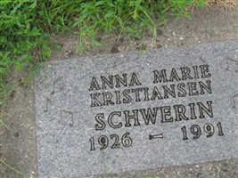 Anna Marie Kristiansen Schwerin Anna Marie Kristiansen Schwerin
