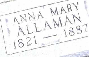 Anna Mary Allaman Anna Mary Allaman
