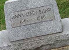 Anna Mary Shaw