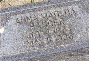 Anna Matilda Hauger