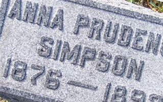 Anna Prudence Simpson