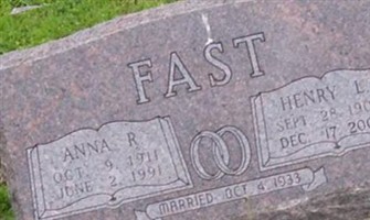 Anna R. Fast Anna R. Fast