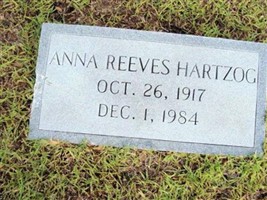 Anna Reeves Hartzog Anna Reeves Hartzog