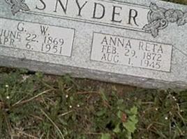 Anna Reta Snyder