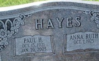 Anna Ruth Eberhardt Hayes Anna Ruth Eberhardt Hayes