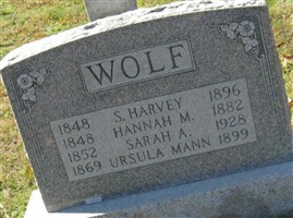 Anna Ursula Wolfe Mann Anna Ursula Wolfe Mann