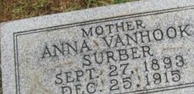 Anna Vanhook Surber Anna Vanhook Surber