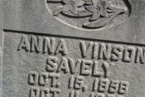 Anna Vinson Savely