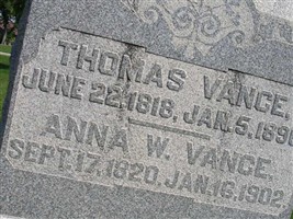 Anna W Vance Anna W Vance