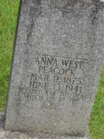 Anna West Peacock