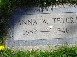 Anna Willoughby Teter Anna Willoughby Teter