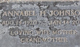 Annabel Holman Johnson Annabel Holman Johnson