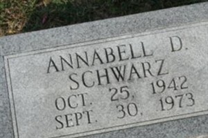 Annabell D. "Ann" Bass Schwarz Annabell D. "Ann" Bass Schwarz