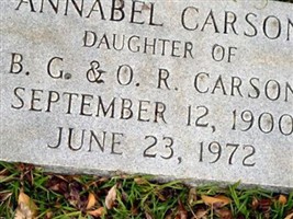 Annabell Carson