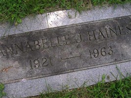 Annabelle J "Annie" Brooks Haines