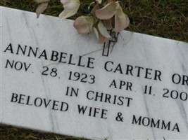 Annabelle Carter Orr Annabelle Carter Orr