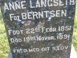 Anne Berntsen Langseth Anne Berntsen Langseth
