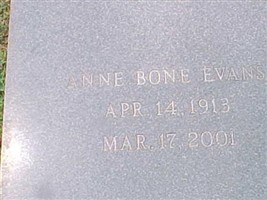 Anne Bone Evans
